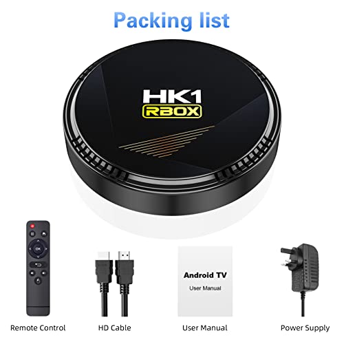 Android 12.0 TV Box with 4GB RAM, 32GB ROM