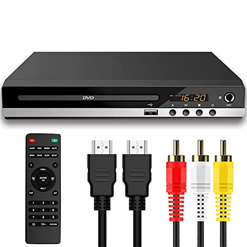 Yunnyp DVD Player: Smart TV Support, 1080P HDMI