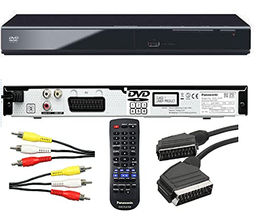Panasonic DVD-S500 Multiregion Player + Scart Cable