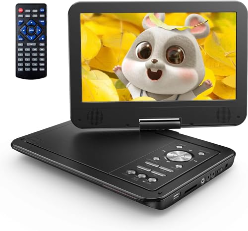12.5" Portable DVD Player with Swivel Screen