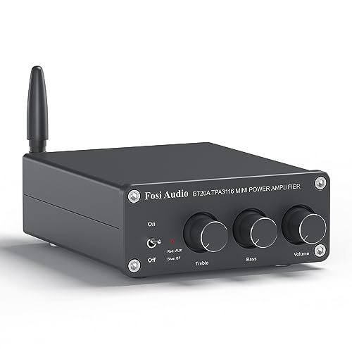 Mini HiFi Bluetooth Amplifier for Home Audio Speakers