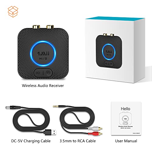 1Mii Bluetooth 5.0 Receiver with HiFi Sound