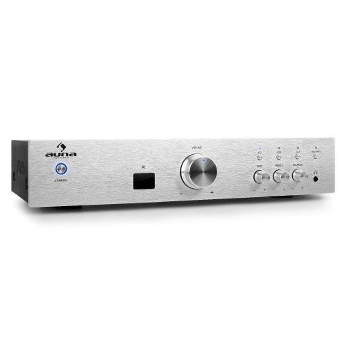 Auna Bluetooth Stereo Amplifier with Remote Control