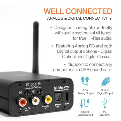 Auris BluMe Pro HiFi Bluetooth 5.0 Receiver