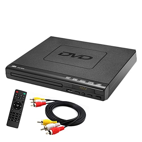 Slim Portable DVD Player with AV Output for TV