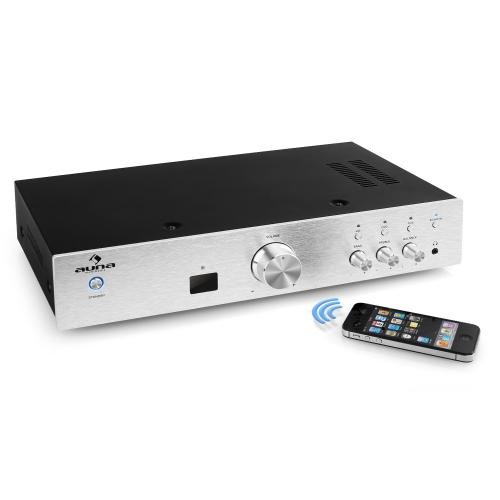 Auna Bluetooth Stereo Amplifier with Remote Control