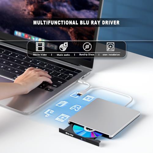 External Blu-ray Drive - USB 3.0 & Type-C