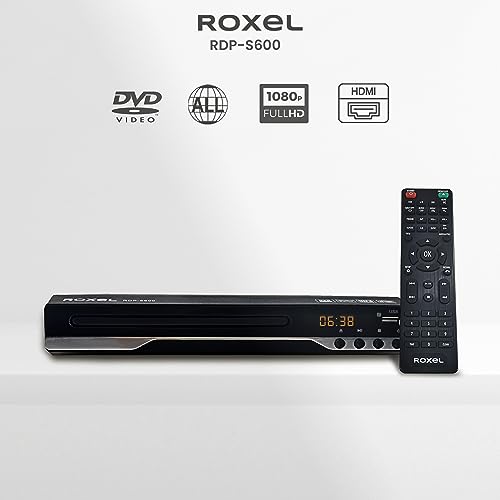 Roxel RDP-S600 DVD Player: Multi Region, Full HD