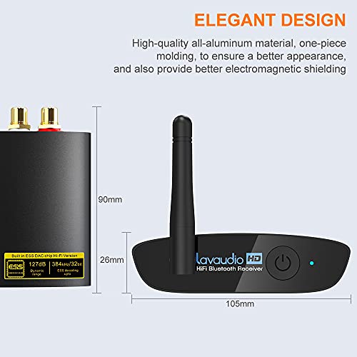 1Mii LDAC Bluetooth 5.0 Music Receiver | Hi-Fi Streaming