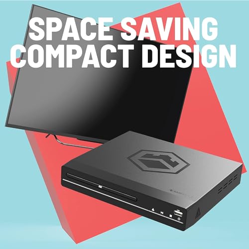 Portable DVD Player - HDMI, Multi Region Playback