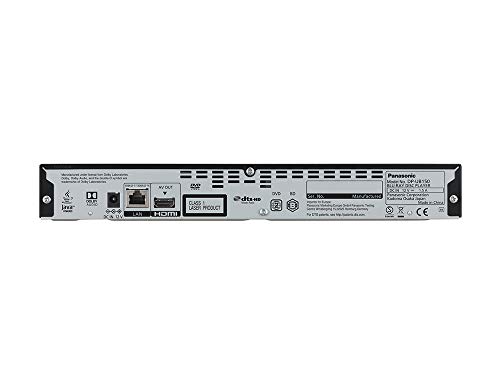 Panasonic 4K Ultra HDBLU-RAY with HDR10 - Black