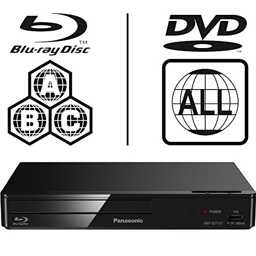 Panasonic Smart 3D Blu-ray Player: All Zone, DVD 1-8