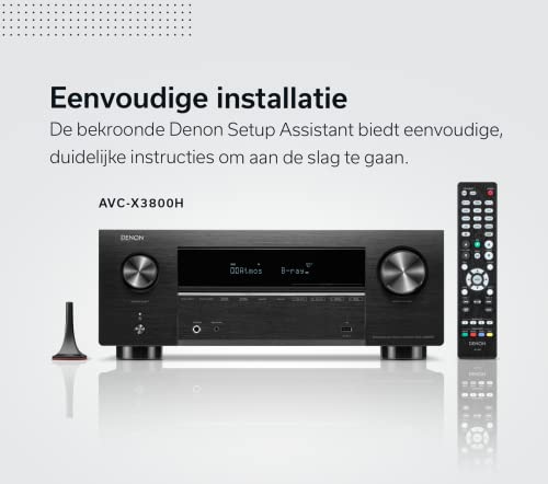 Denon AVC-X3800H AV Receiver with Immersive Sound