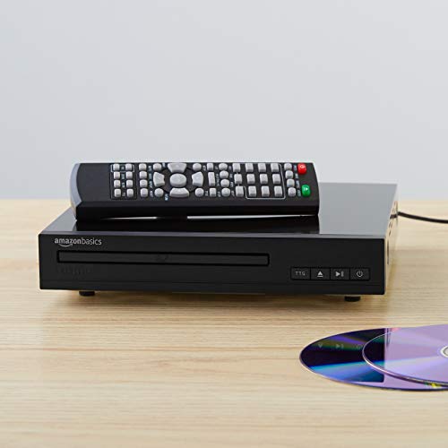 Amazon Basics Mini DVD Player - Black