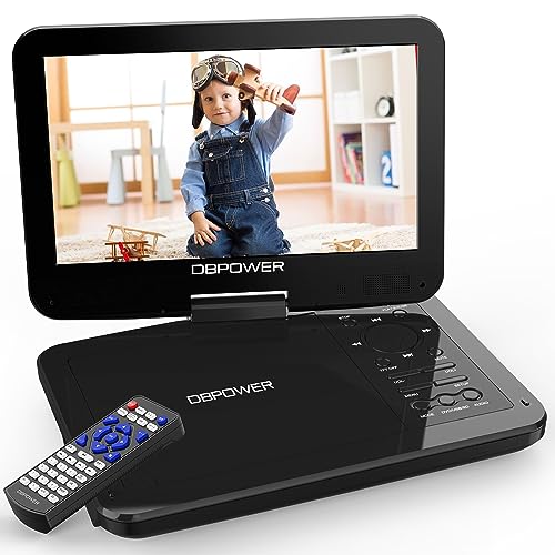 DBPOWER 12.5" Portable DVD Player with Swivel Screen