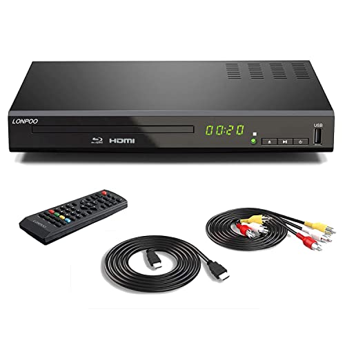 HD Blu-ray Player - HDMI/AV Output, USB Input