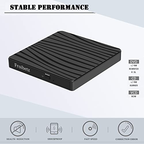 Froibetz Type-C USB 3.0 CD DVD Drive