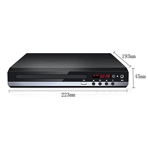 Yunnyp DVD Player: Smart TV Support, 1080P HDMI