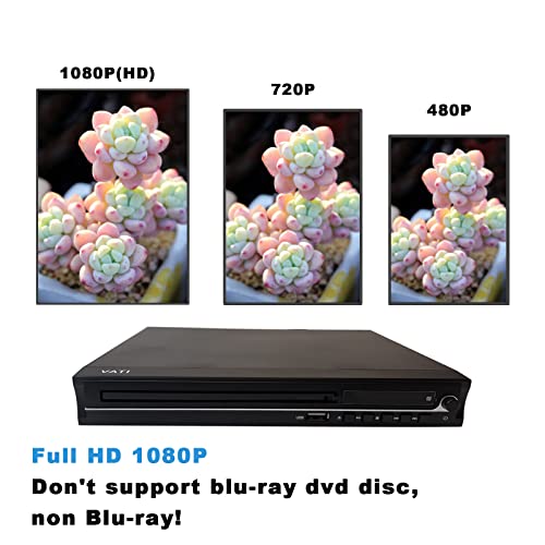 VATI HDMI DVD Player for TV, Region Free