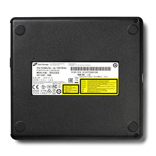 Hitachi-LG BP55 USB 2.0 Blu-Ray Drive - Black