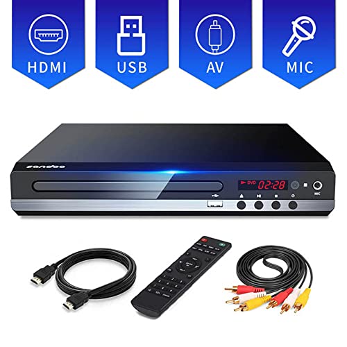 Felenny HDMI DVD Player for TV, Full HD 1080P
