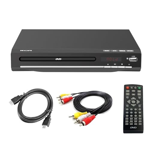 KCR DVD Player: TV with USB, HDMI, AV