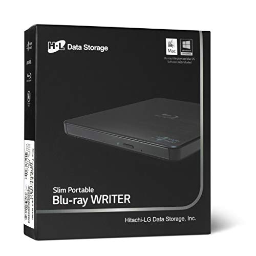 Hitachi-LG BP55 USB 2.0 Blu-Ray Drive - Black