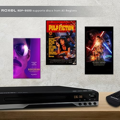 Roxel RDP-S600 DVD Player: Multi Region, Full HD