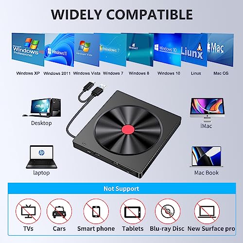 USB 3.0 Type C External DVD Drive
