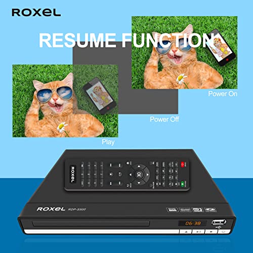 Roxel RDP-S500 DVD Player: Multi-Region, HDMI, USB