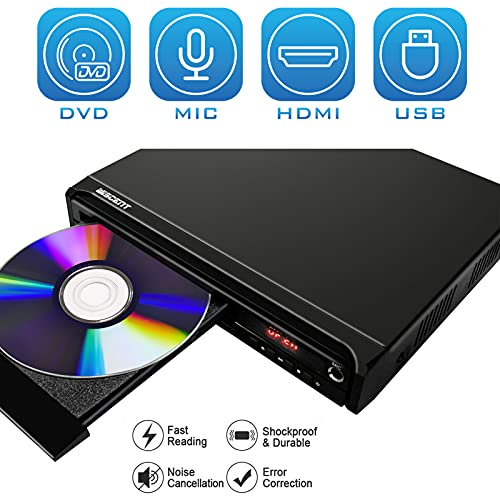 Smart TV DVD Player, 1080P Full HD, HDMI
