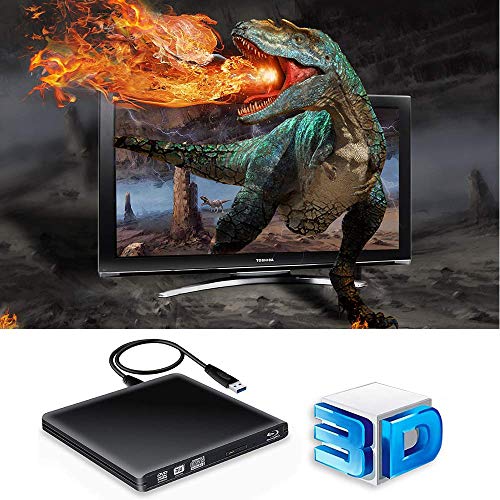 Blu Ray DVD Drive 3D USB 3.0 (Black)