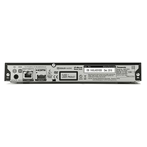 Panasonic Smart 3D Blu-ray Player: All Zone, DVD 1-8