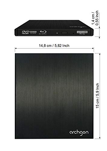 Archgon Star UHD 4K External Blu-ray Burner