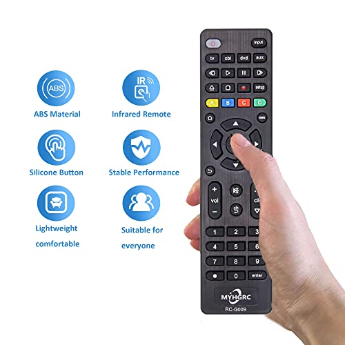 Universal Remote Control for TV, DVD, Bluray, Streaming
