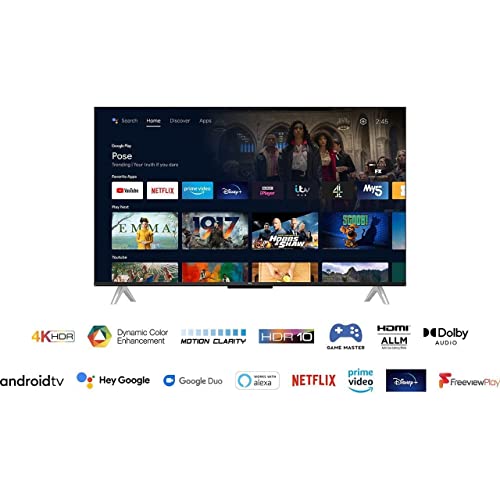 43" Smart 4K Ultra HD Android TV