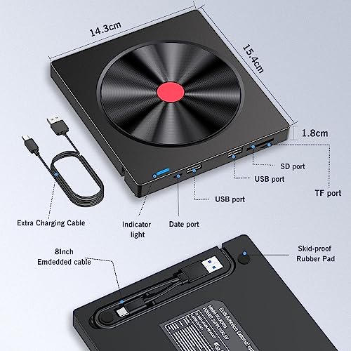 USB 3.0 Type C External DVD Drive