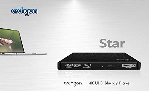 Archgon Star UHD 4K External Blu-ray Burner