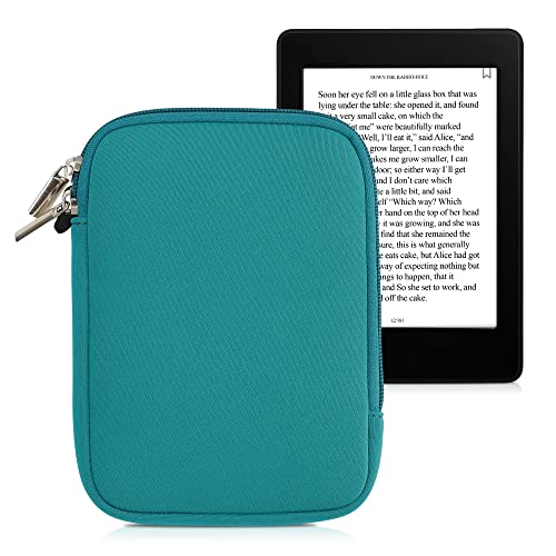 kwmobile 6" Neoprene eReader Sleeve - Petrol
