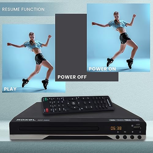 Roxel RDP-S600 DVD Player: Multi Region, Full HD