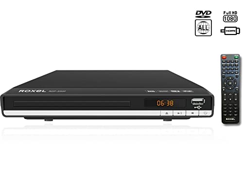 Roxel RDP-S500 DVD Player: Multi-Region, HDMI, USB