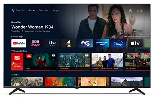 50-Inch 4K Android Smart TV with HDR
