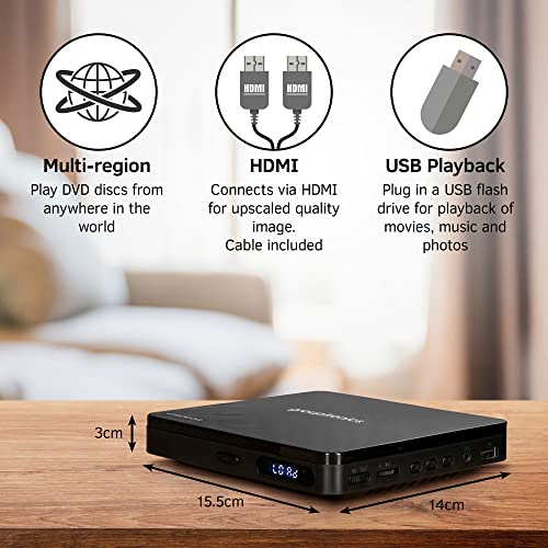 Small HDMI DVD Player - USB Powered - 1080p