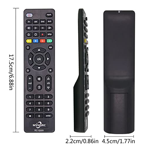 Universal Remote Control for TV, DVD, Bluray, Streaming