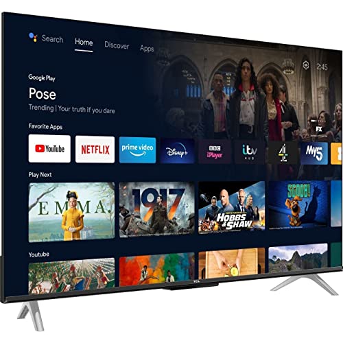 43" Smart 4K Ultra HD Android TV