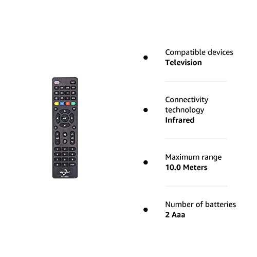Universal Remote Control for TV, DVD, Bluray, Streaming