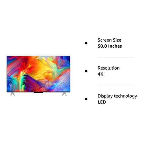 50" Smart 4K Ultra HD Android TV - 50P638K LED