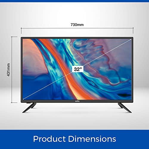 32" HD Ready LED TV with Freeview HD and Satellite Receiver