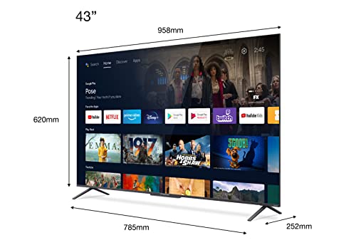 iFFALCON 43" QLED Smart TV with 4K UHD