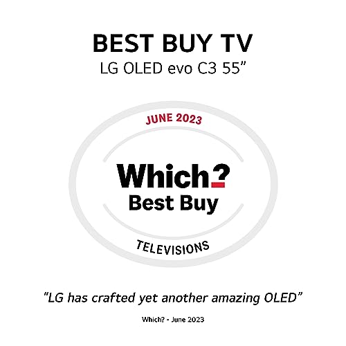 LG 55" C3 OLED evo 4K Smart TV
